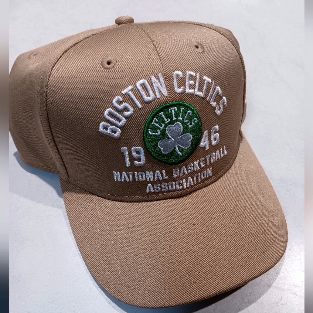 Boston Celtics 1946 NBA ultra game adjustable hat kaki